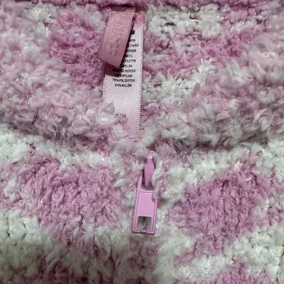 Skims Petal Pink Cozy Zip Up Jacket - Picture 6 of 7